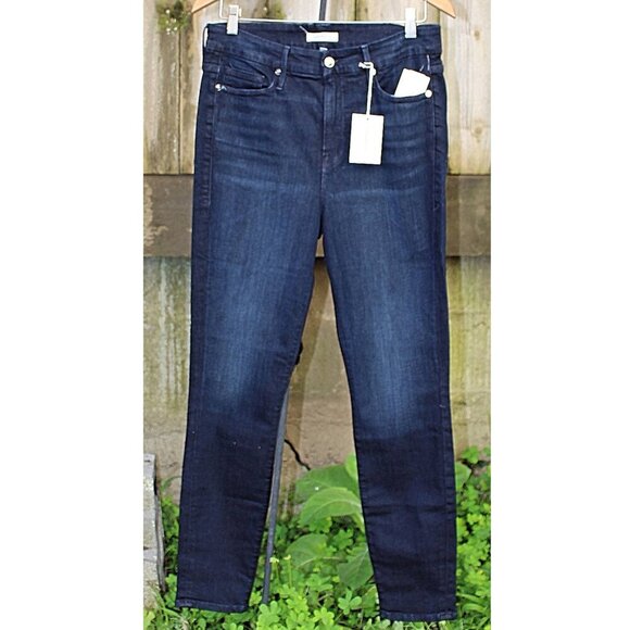 New w/Tags  - sz 14/32 - Good American Good Legs Slim Leg, STRETCH, Blue 224 - Picture 1 of 10